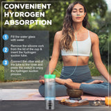 Hydrogen Water Bottle Generator with 4th Generation SPE/PEM Technology, Portable Hydrogen Water Ionizer Machine