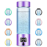 Hydrogen Water Bottle Generator with 4th Generation SPE/PEM Technology, Portable Hydrogen Water Ionizer Machine